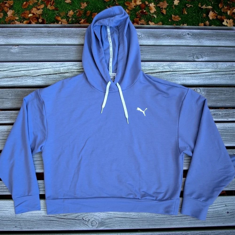 Puma Women's Cropped Hoodie - Picture 5 of 7